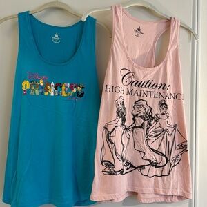 Disney Princess tank tops